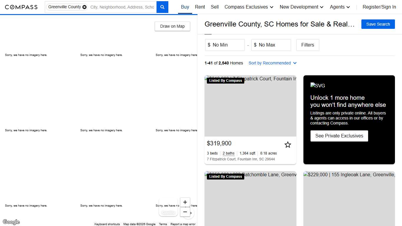 Greenville County, SC Homes for Sale & Real Estate | Compass